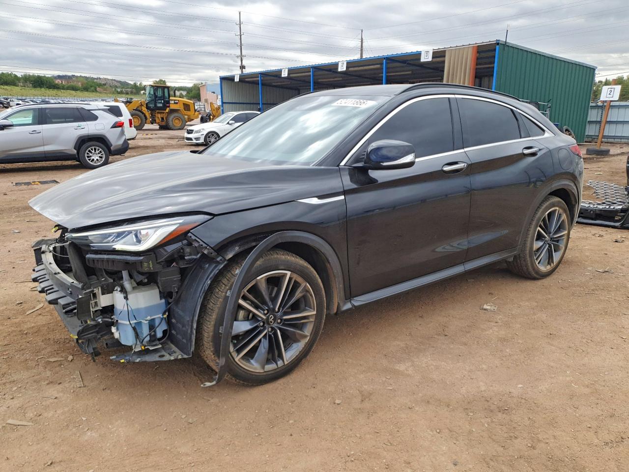2024 Infiniti QX55 Luxe, VIN 3PCAJ5JR9RF108885 — Front end