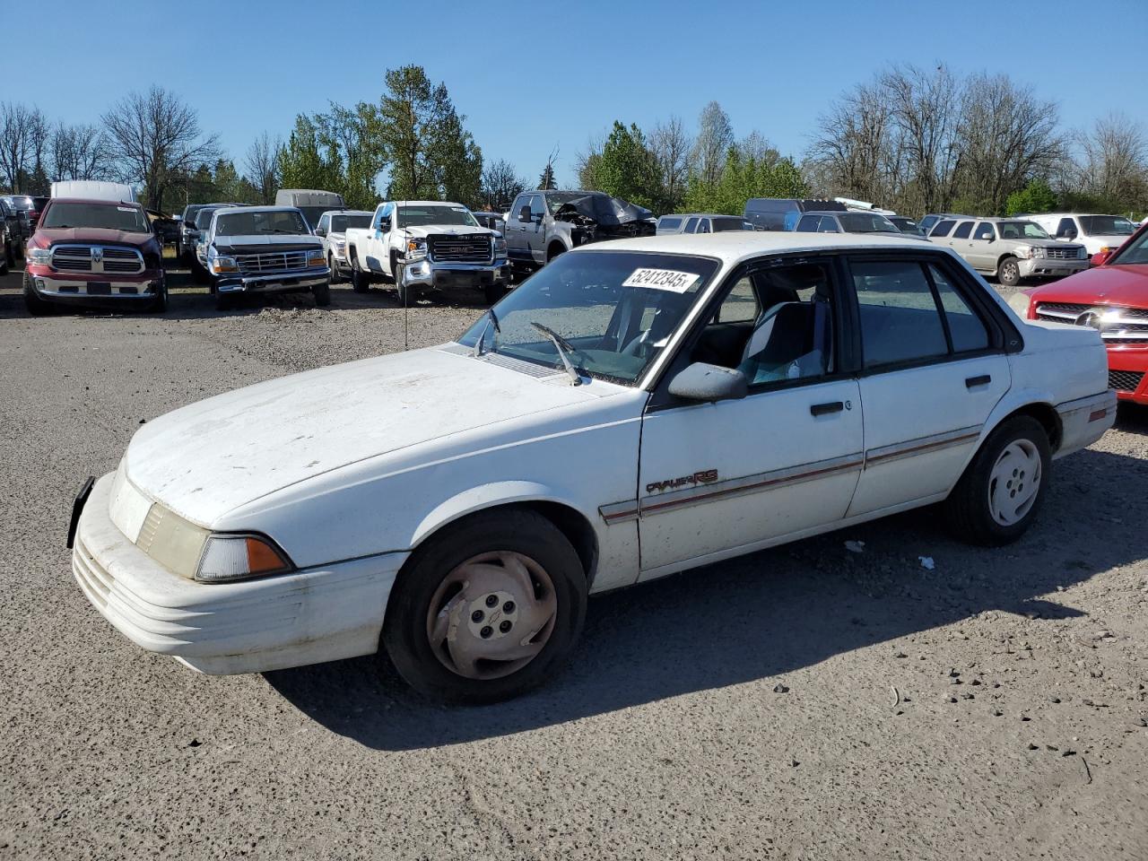 1993 Chevrolet Cavalier RS, VIN 1G1JC5441P7231750 — Vandalism