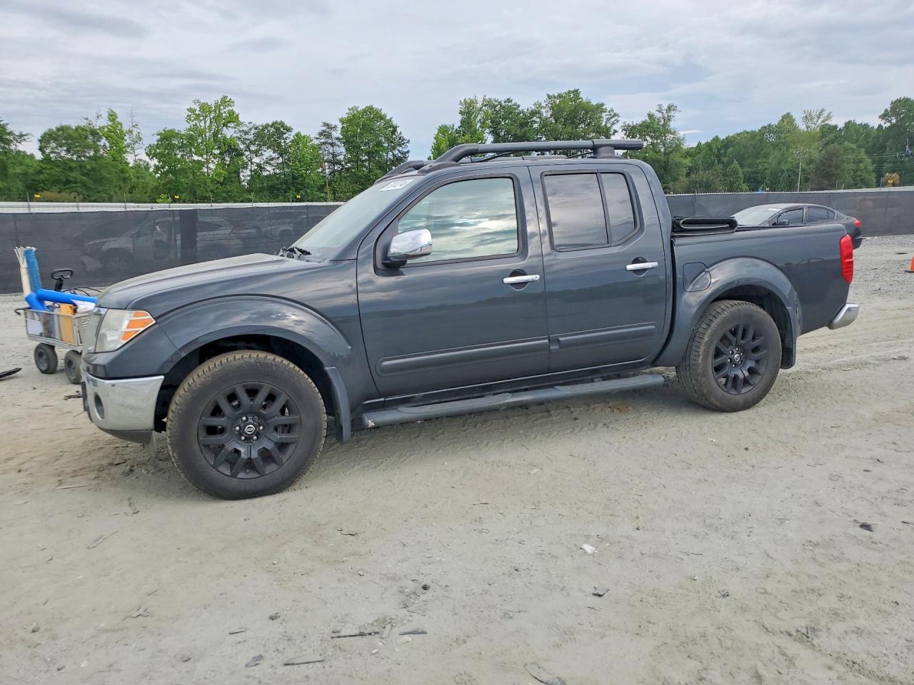 2011 Nissan Frontier SV, VIN 1N6AD0EV8BC409102 — Rear end