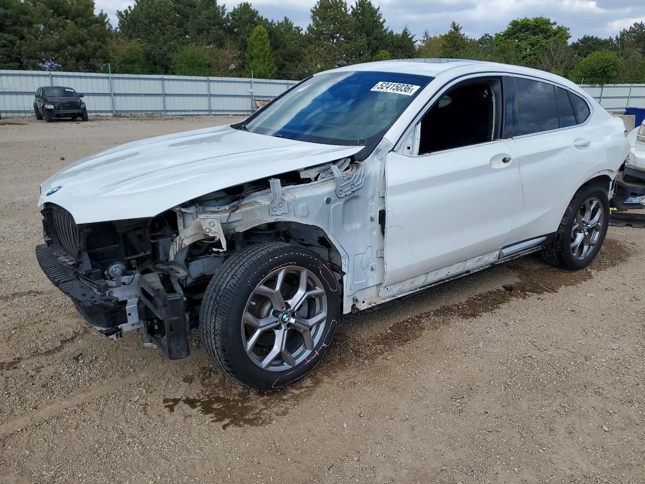 2020 BMW X4 xDrive30i, VIN 5UX2V1C09LLE67644 — Фото с аукциона 1 of 6