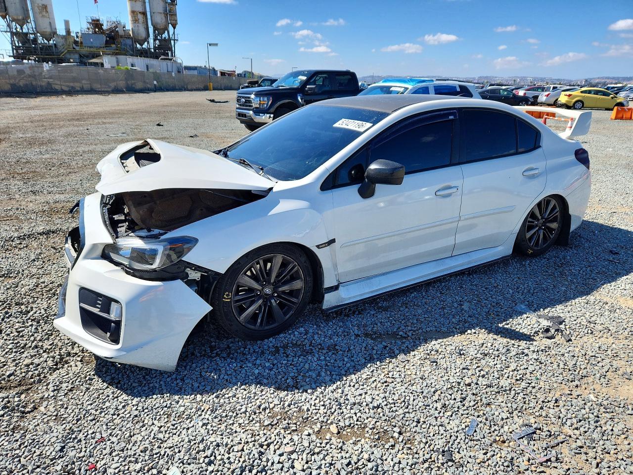 2015 Subaru WRX, VIN JF1VA1A68F9835785 — Front end