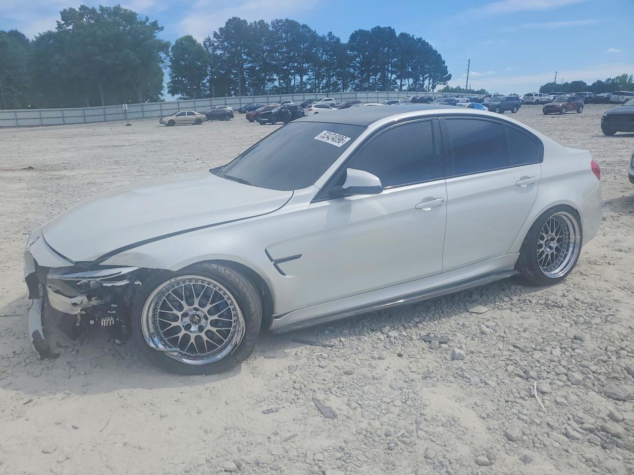 2018 BMW M3, VIN WBS8M9C59J5K98449 — Перед