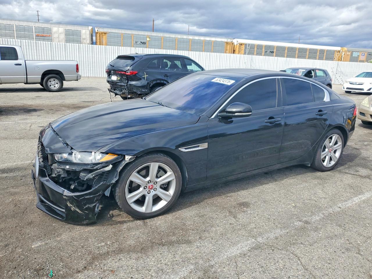 2018 Jaguar XE 25t Premium, VIN SAJAD4FX7JCP28596 — Front end
