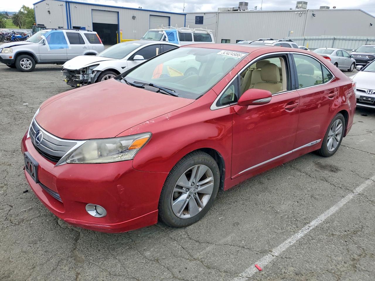 2010 Lexus HS 250h Premium, VIN JTHBB1BA6A2003357 — Minor dents and scratches