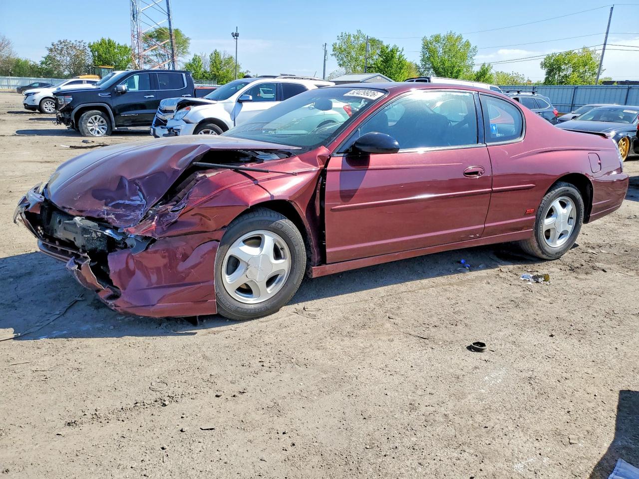2000 Chevrolet Monte Carlo SS, VIN 2G1WX12K8Y9351887 — Front end