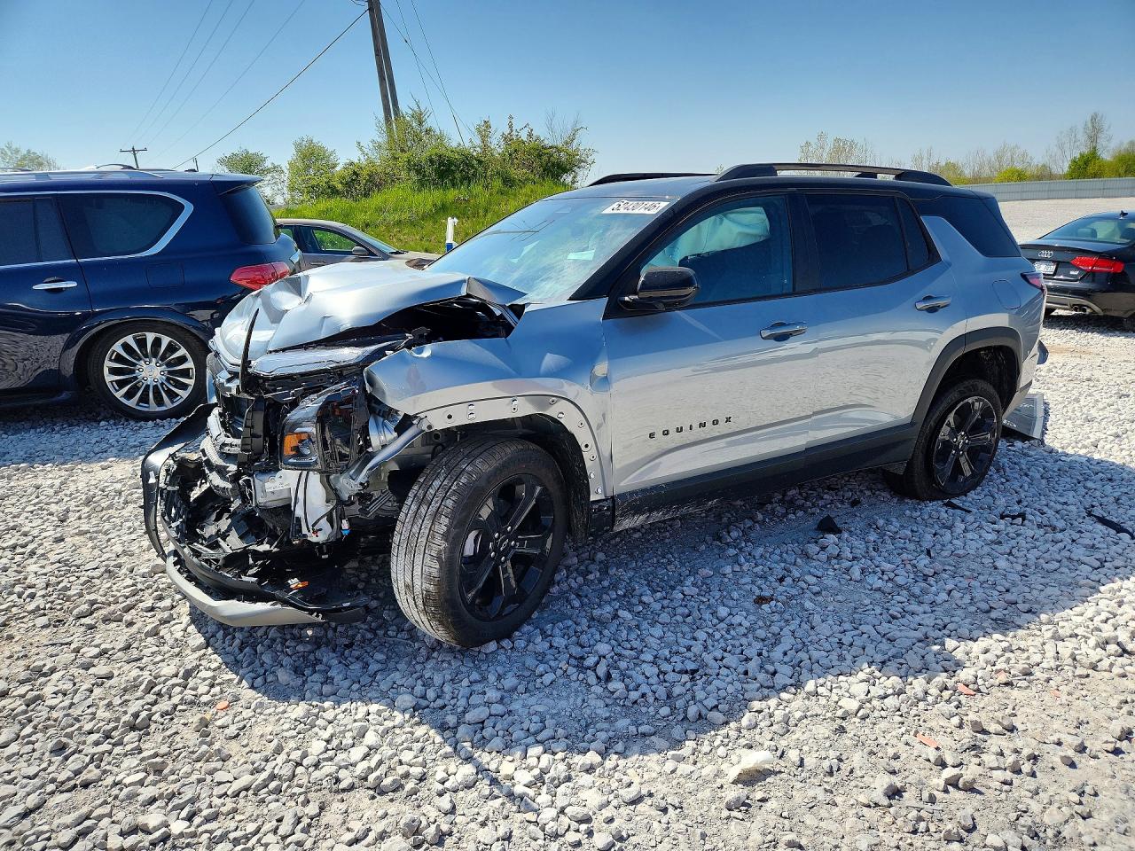 2026 Chevrolet Equinox AWD LT, VIN 3GNAXPEG1TL456098 — Front end