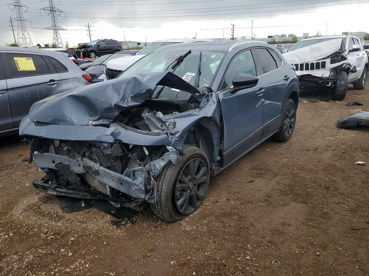 2023 Mazda CX-30 S Preferred, VIN 3MVDMBCM2PM532839 — Front end