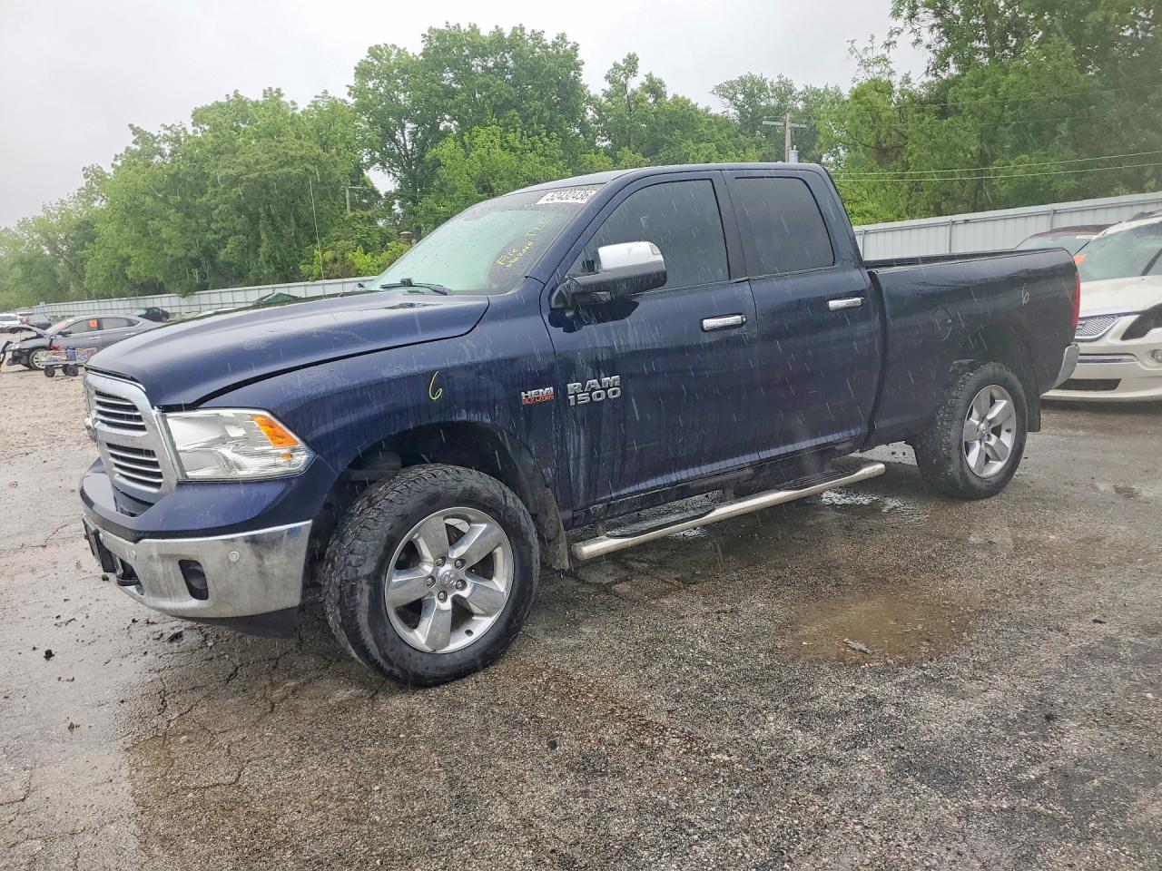 2016 Ram 1500 Big Horn, VIN 1C6RR7GT5GS255433 — Interior fire