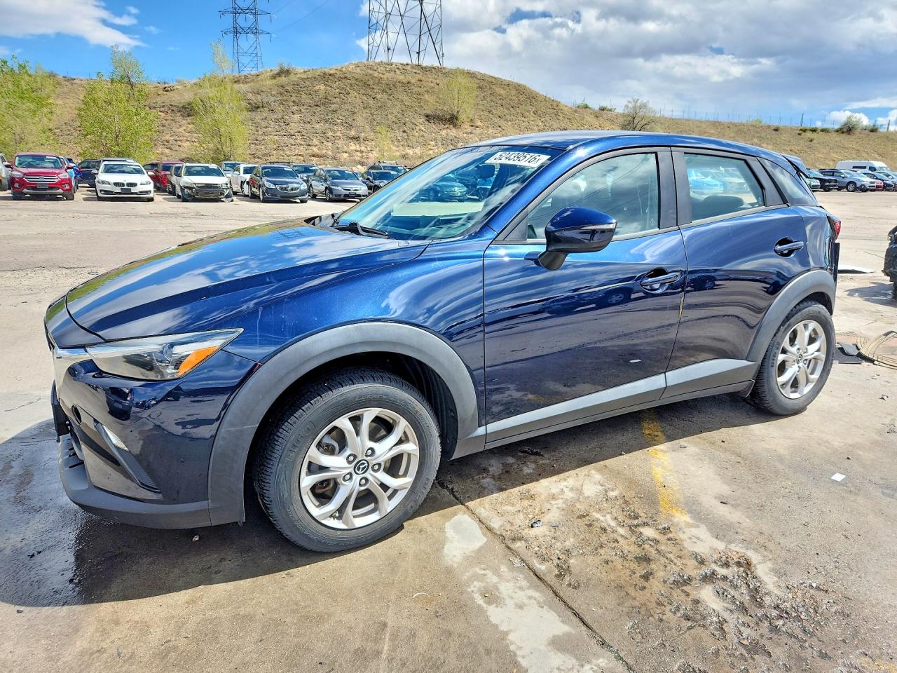 2019 Mazda CX-3 Sport, VIN JM1DKFB72K0441172 — Rear end