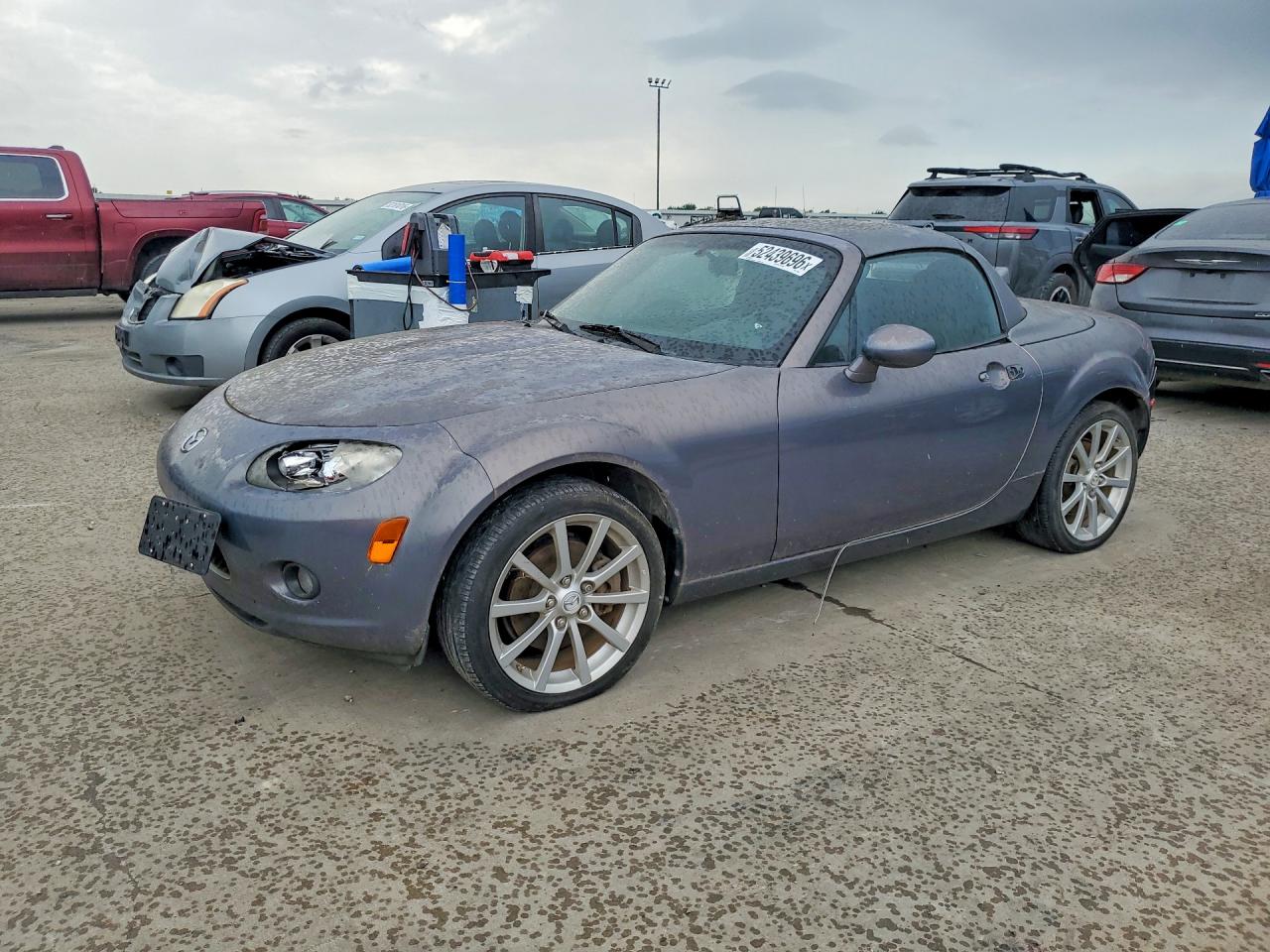 2008 Mazda MX-5 Miata Sport, VIN JM1NC26F980157204 — Hail