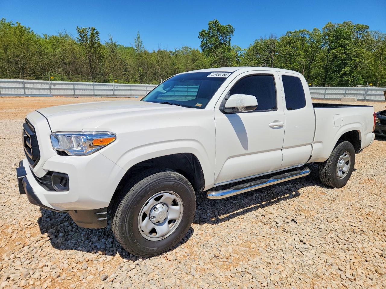 2021 Toyota Tacoma SR, VIN 3TYSX5EN0MT009679 — Hail