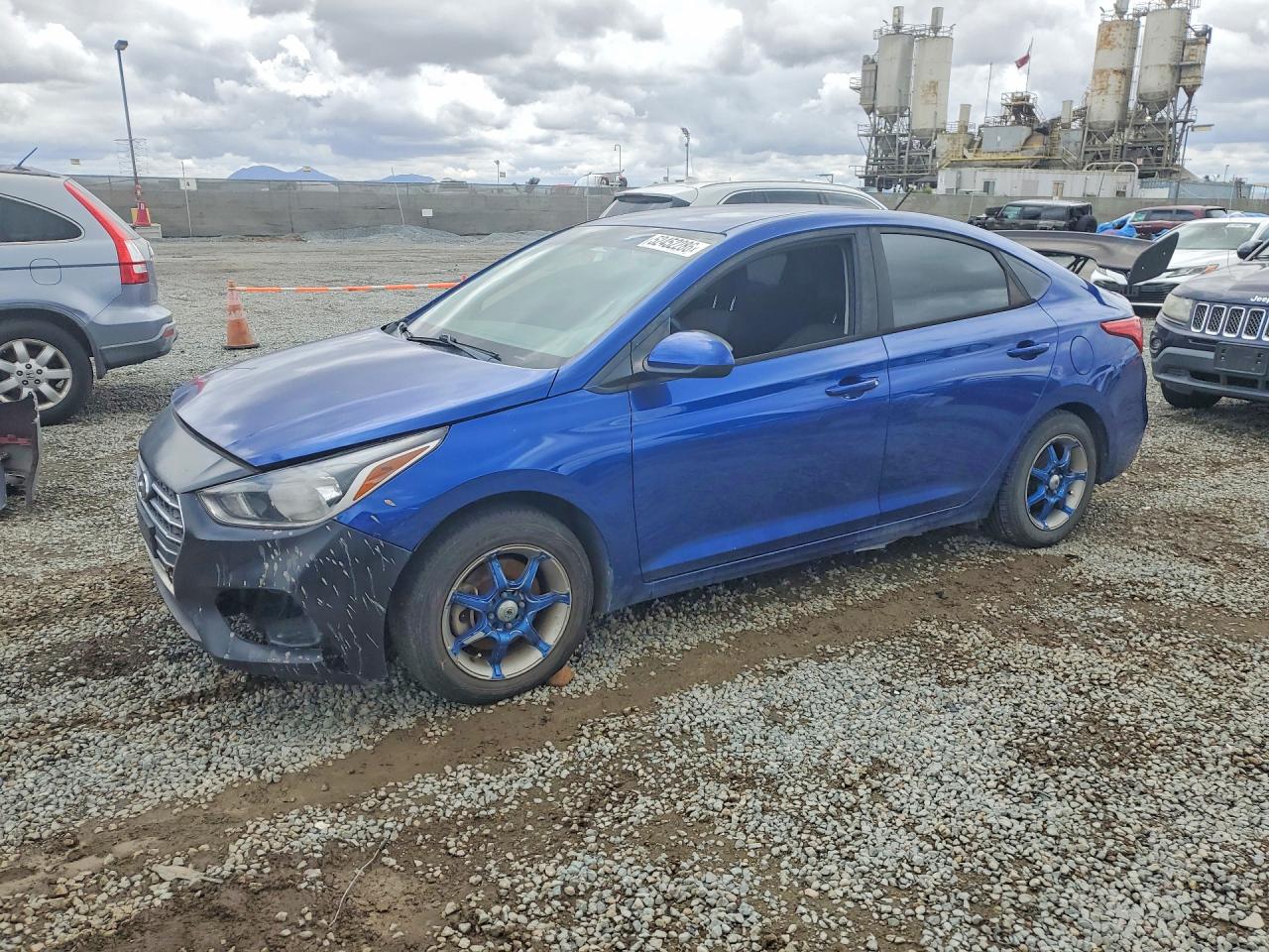 2019 Hyundai Accent SE, VIN 3KPC24A39KE066712 — Minor dents and scratches