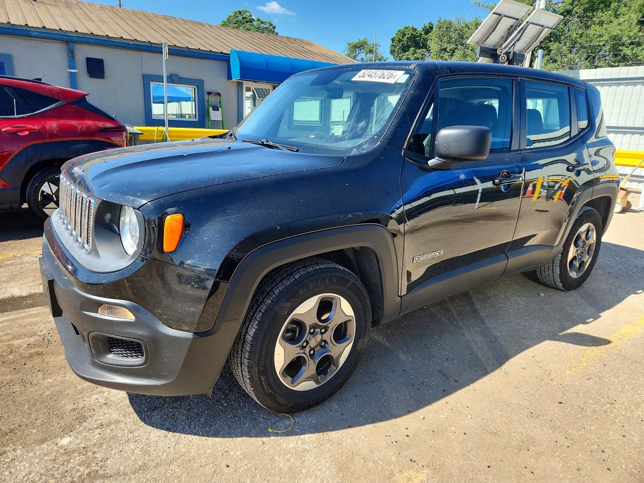 2016 Jeep Renegade Sport, VIN ZACCJAAT8GPC61308 — Град