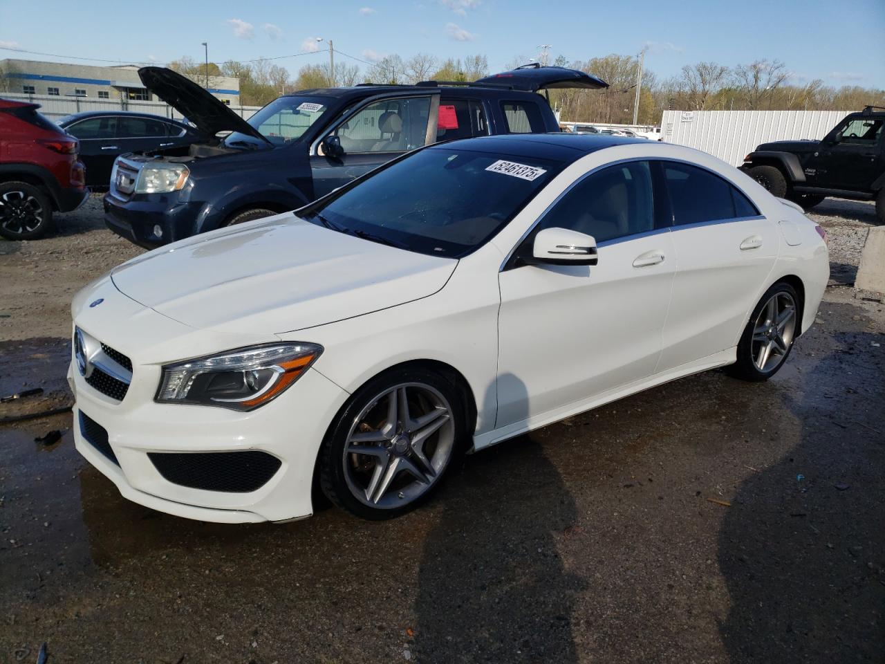 2014 Mercedes-Benz CLA 250, VIN WDDSJ4EB3EN047871 — Hail