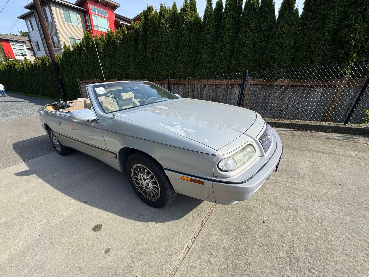 1994 Chrysler LeBaron GTC, VIN 1C3EU4534RF282520 — Minor dents and scratches