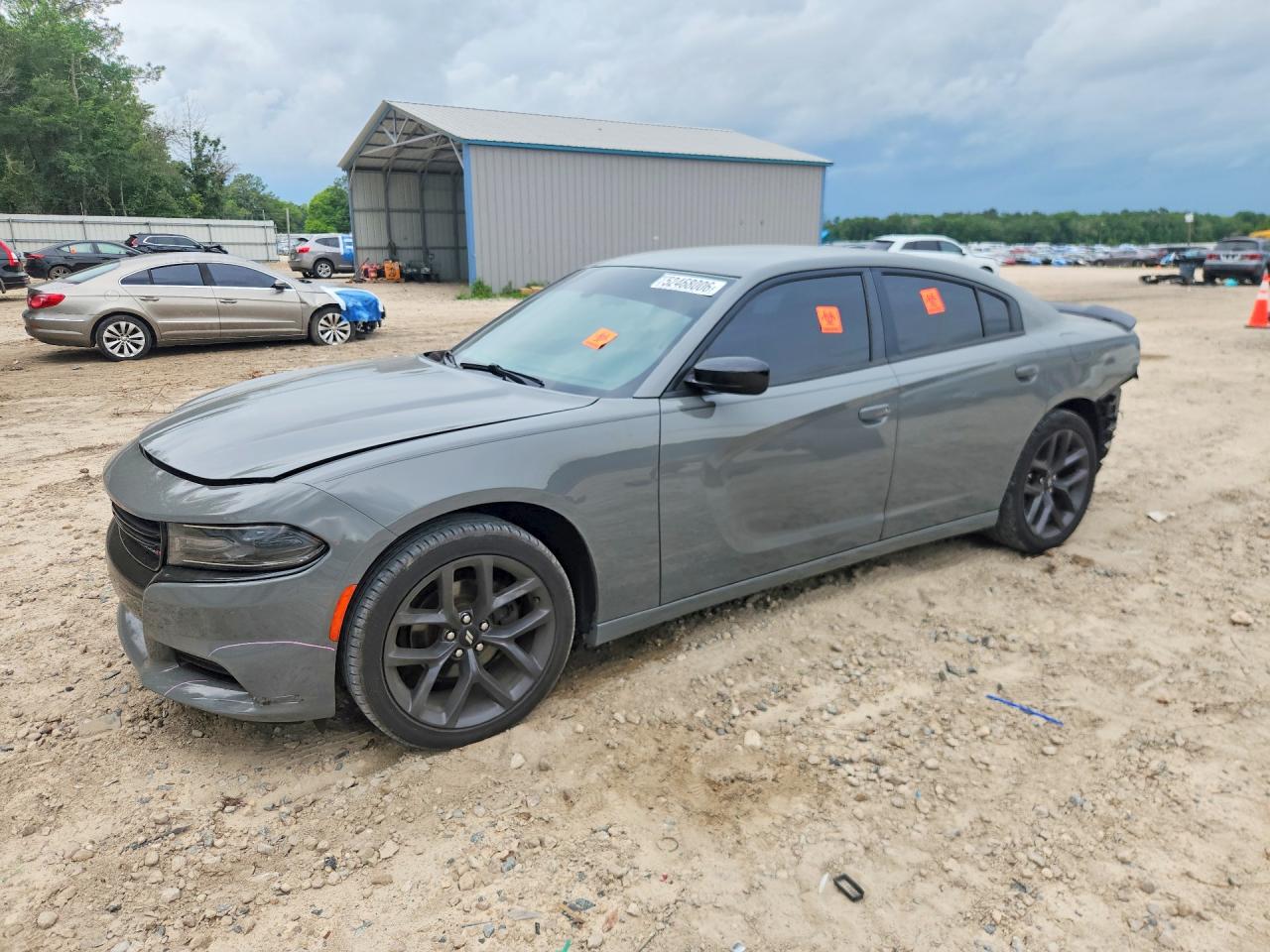 2019 Dodge Charger SXT, VIN 2C3CDXBG8KH580105 — Rear end