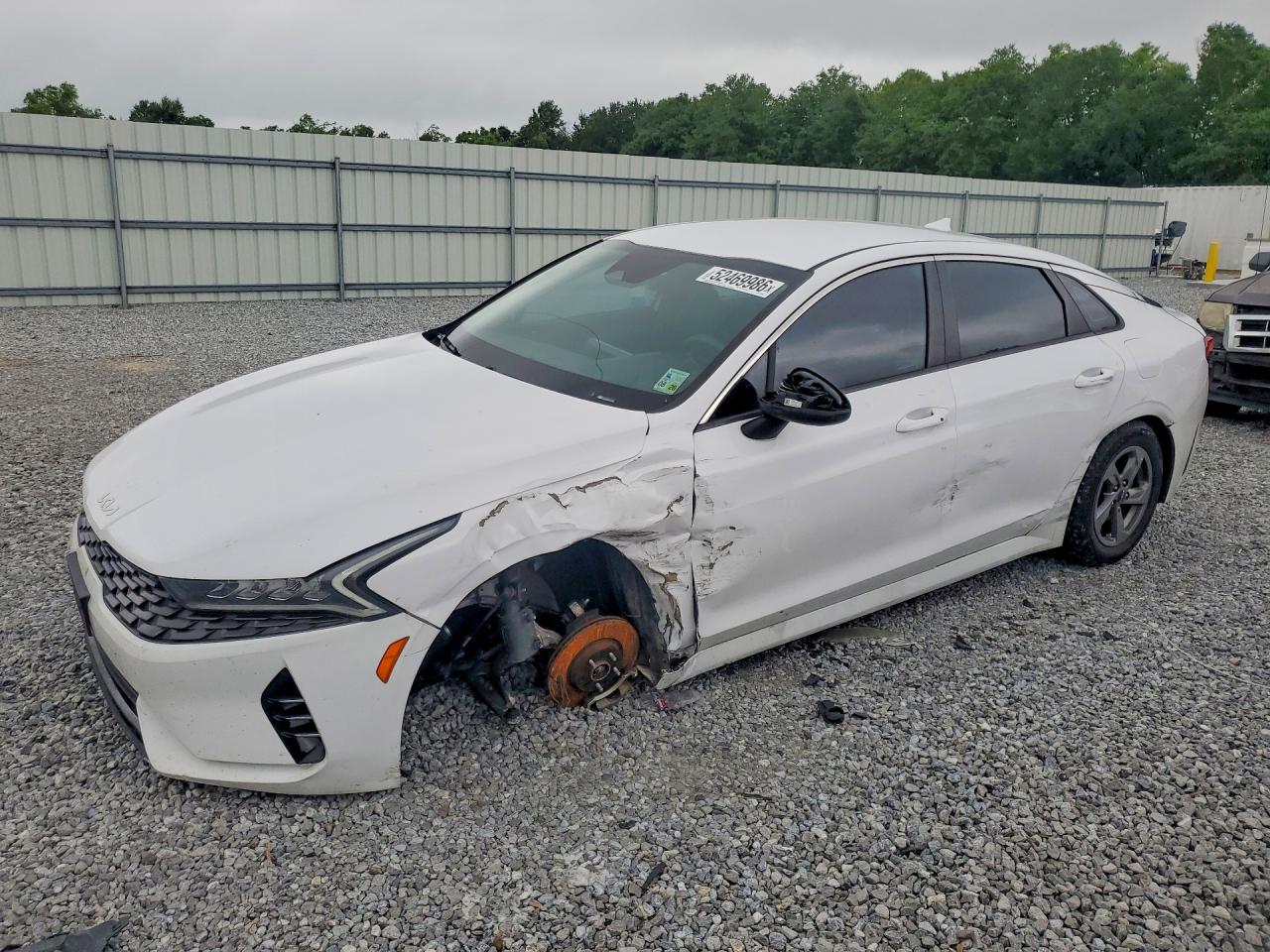 2022 Kia K5 LXS, VIN 5XXG14J24NG144482 — Side