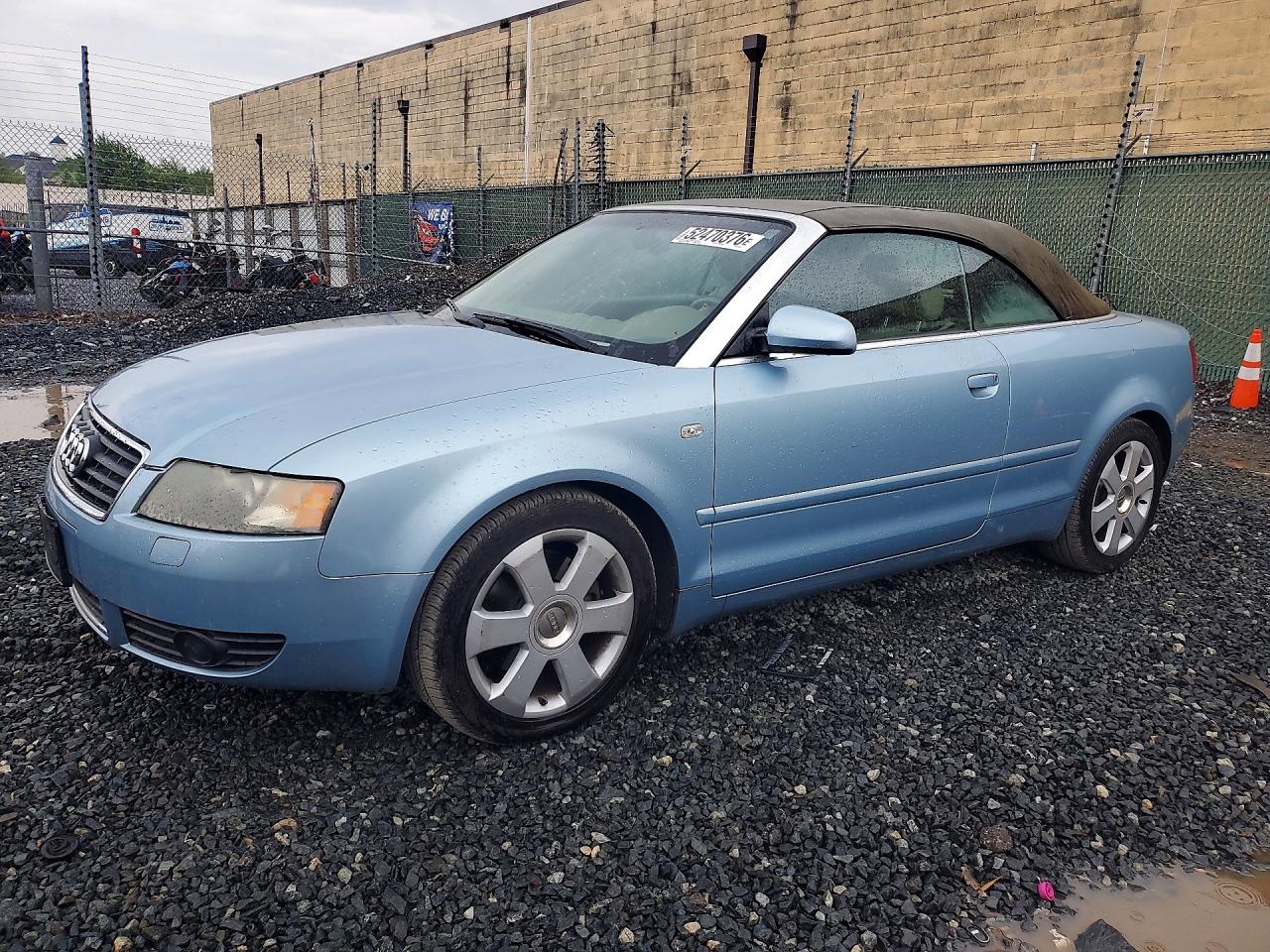 2004 Audi A4 3.0L, VIN WAUDT48H74K019971 — Normal wear