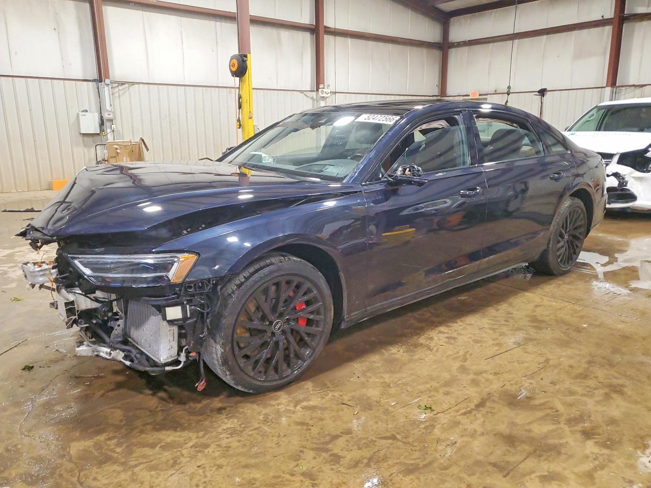2021 Audi A8, VIN WAU8HAF83MN008405 — Front end