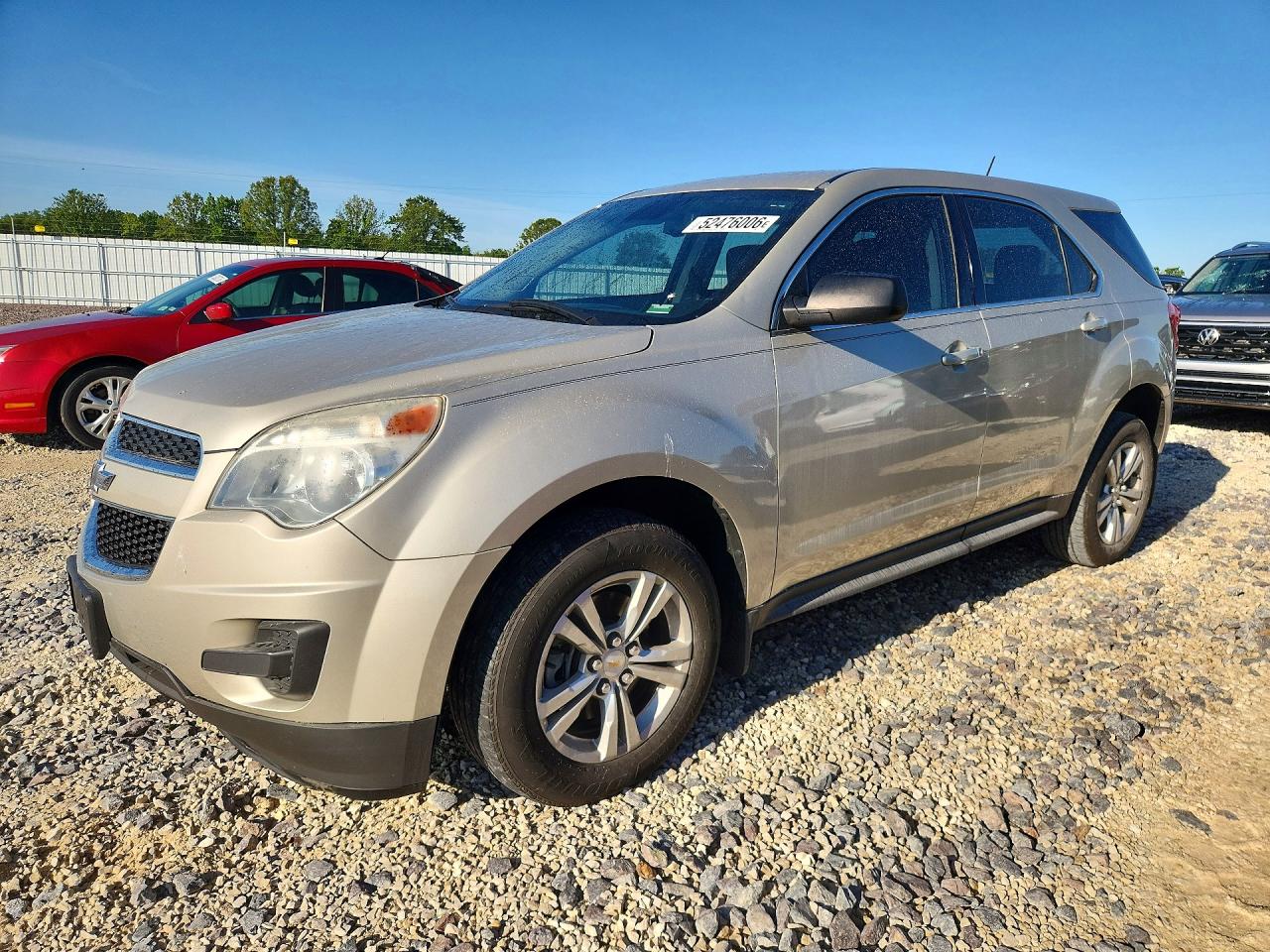2015 Chevrolet Equinox LS, VIN 1GNALAEK5FZ125650 — Hail