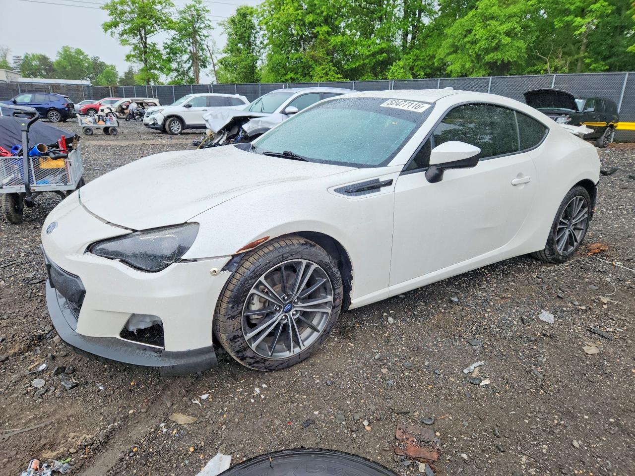 2015 Subaru BRZ Limited, VIN JF1ZCAC1XF9605274 — Rear end