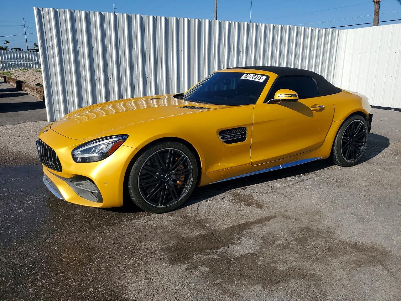 2020 Mercedes-Benz AMG GT C, VIN WDDYK8AA2LA025019 — Rear end