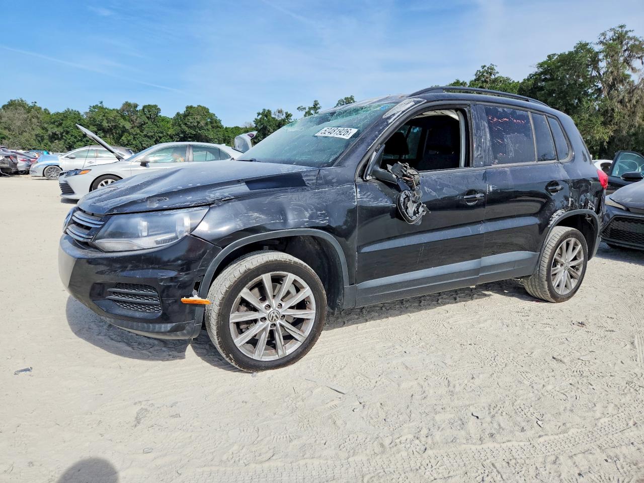2018 Volkswagen Tiguan, VIN WVGAV7AX4JK006072 — Rollover