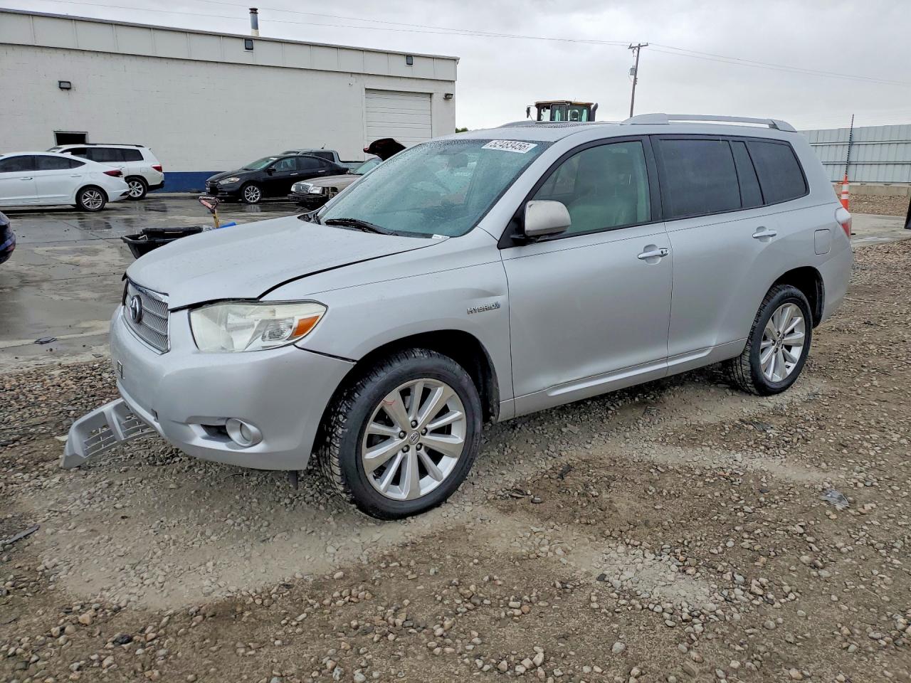 2008 Toyota Highlander Limited, VIN JTEEW44A282009440 — Front end