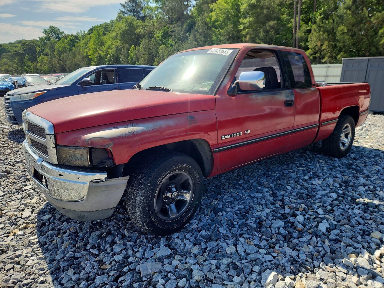 1996 Dodge 1500, VIN 3B7HC13Y1TM159578 — Зад