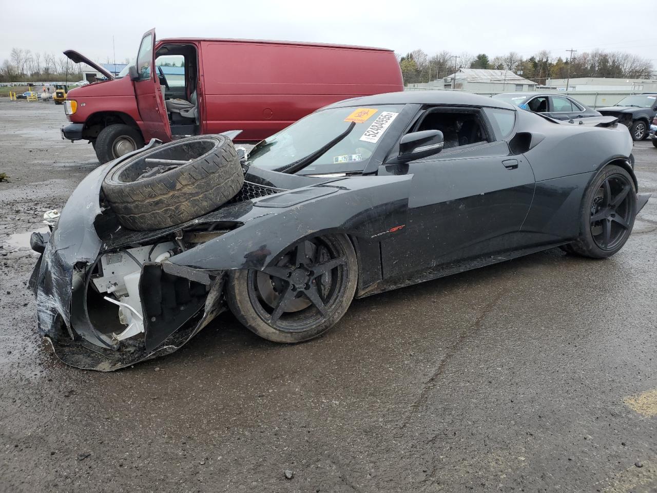 2021 Lotus Evora, VIN SCCLMDDN5MHA10403 — Front end