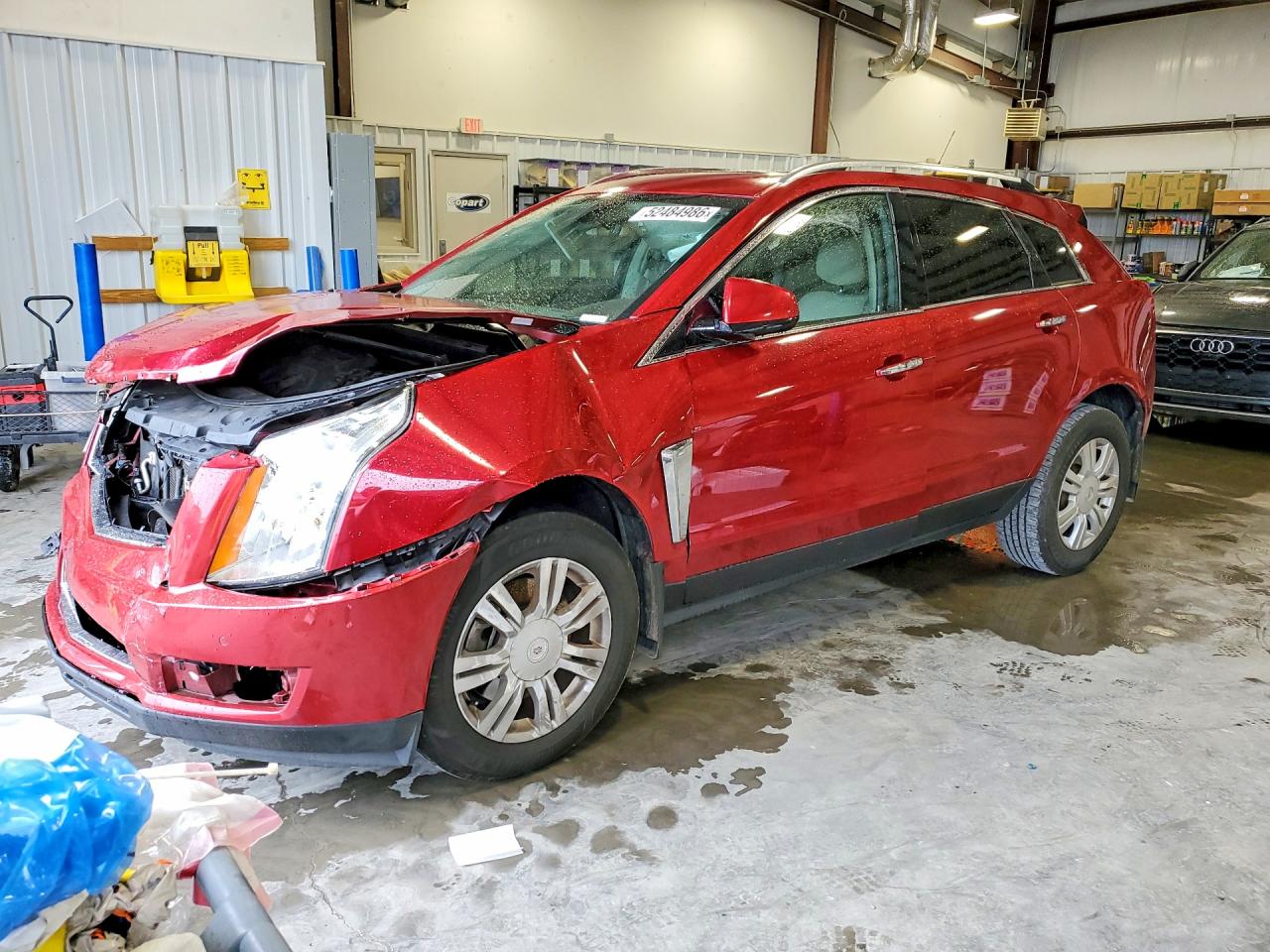 2013 Cadillac SRX Luxury Collection, VIN 3GYFNCE3XDS514303 — Front end