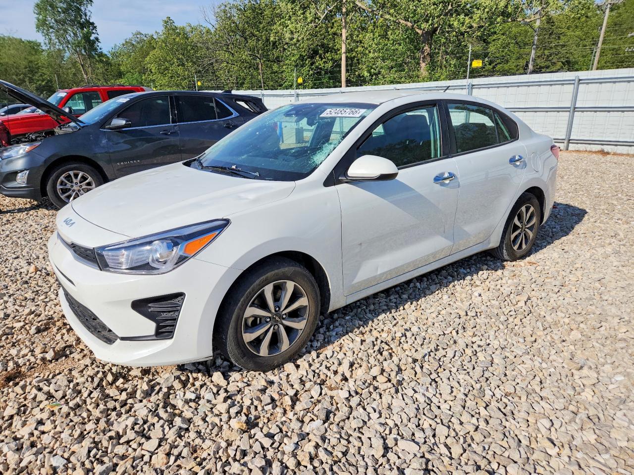 2023 Kia Rio LX, VIN 3KPA24AD3PE612704 — Hail