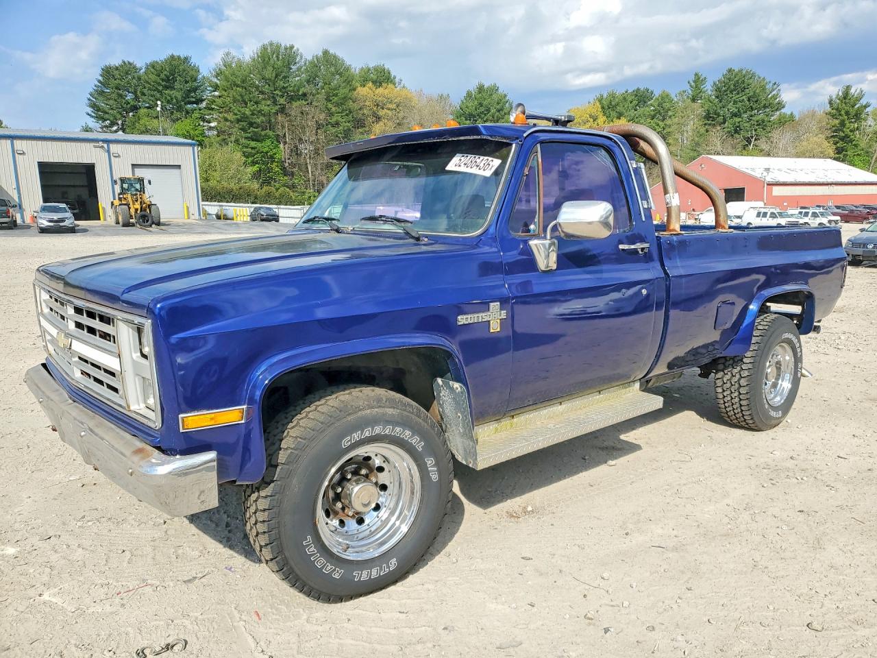 1985 Chevrolet Silverado 2500, VIN 2GCGC24M1F1118019 — Partial repair