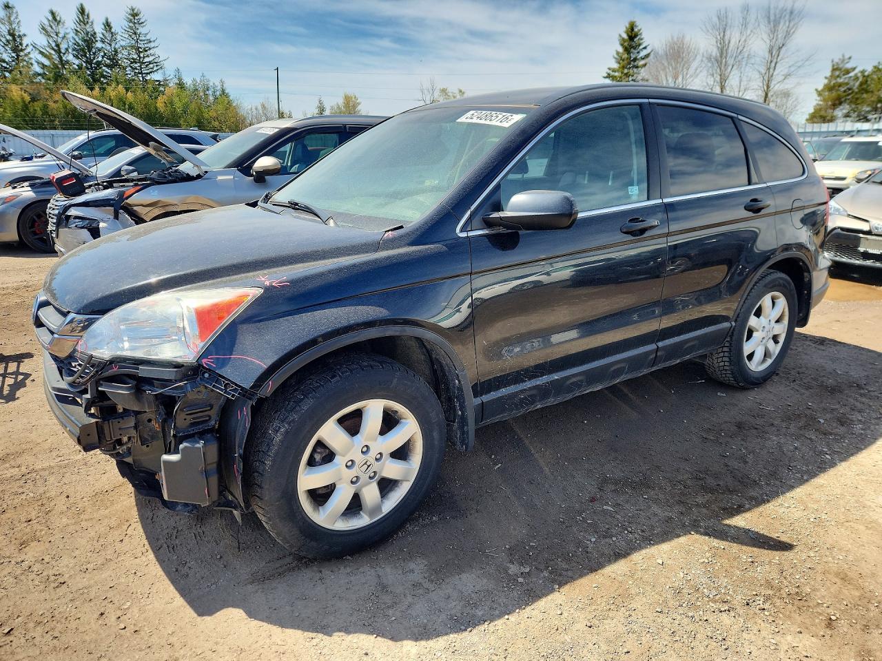 2010 Honda CR-V LX, VIN 5J6RE3H31AL800177 — Front end