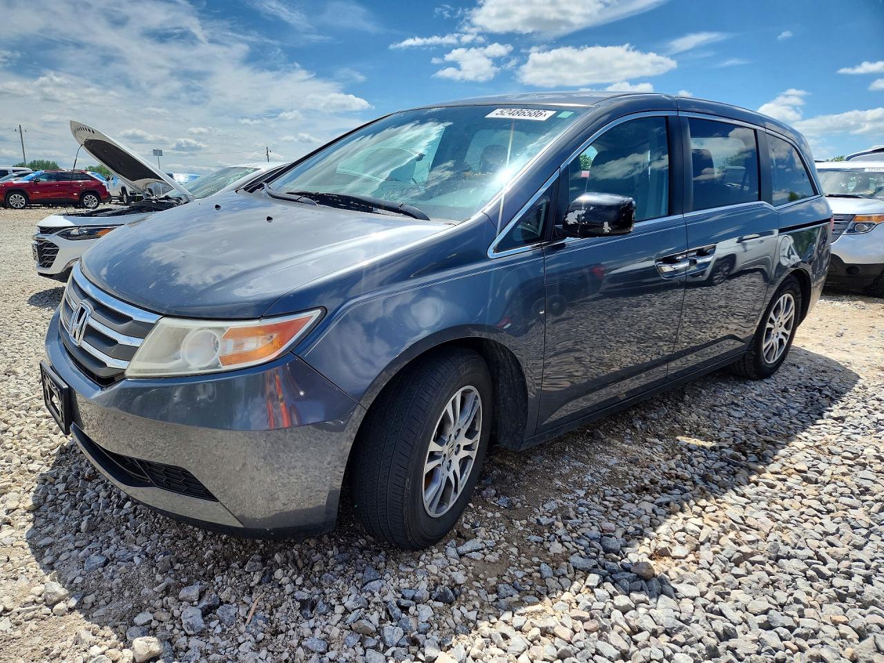 2013 Honda Odyssey EX, VIN 5FNRL5H43DB004232 — Hail