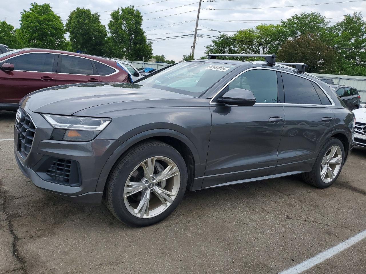 2019 Audi Q8 Premium, VIN WA1AVAF17KD038696 — Мелкие вмятины и царапины