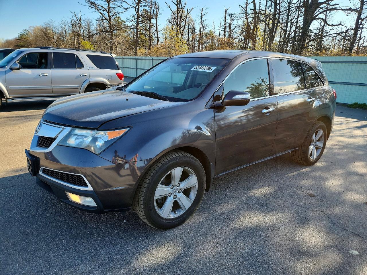 2012 Acura MDX Technology, VIN 2HNYD2H35CH538690 — Side