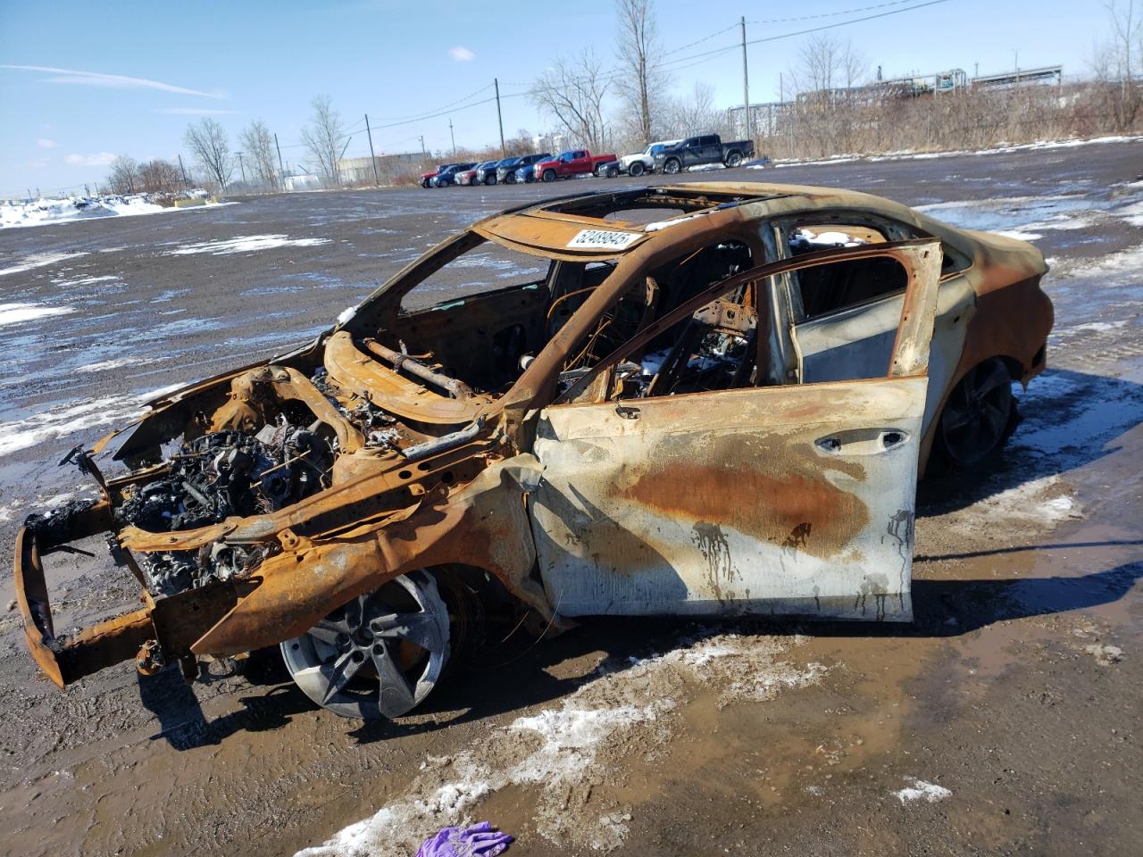 2024 Audi A3, VIN WAUGUCGY2RA055859 — Burn