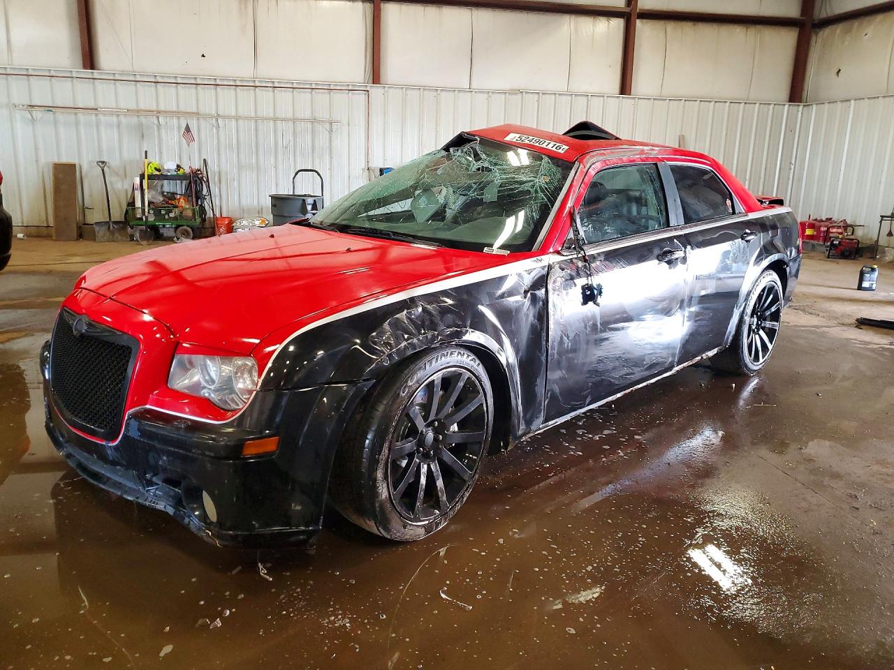 2006 Chrysler 300 C SRT-8, VIN 2C3KA73W06H219676 — Опрокидывание