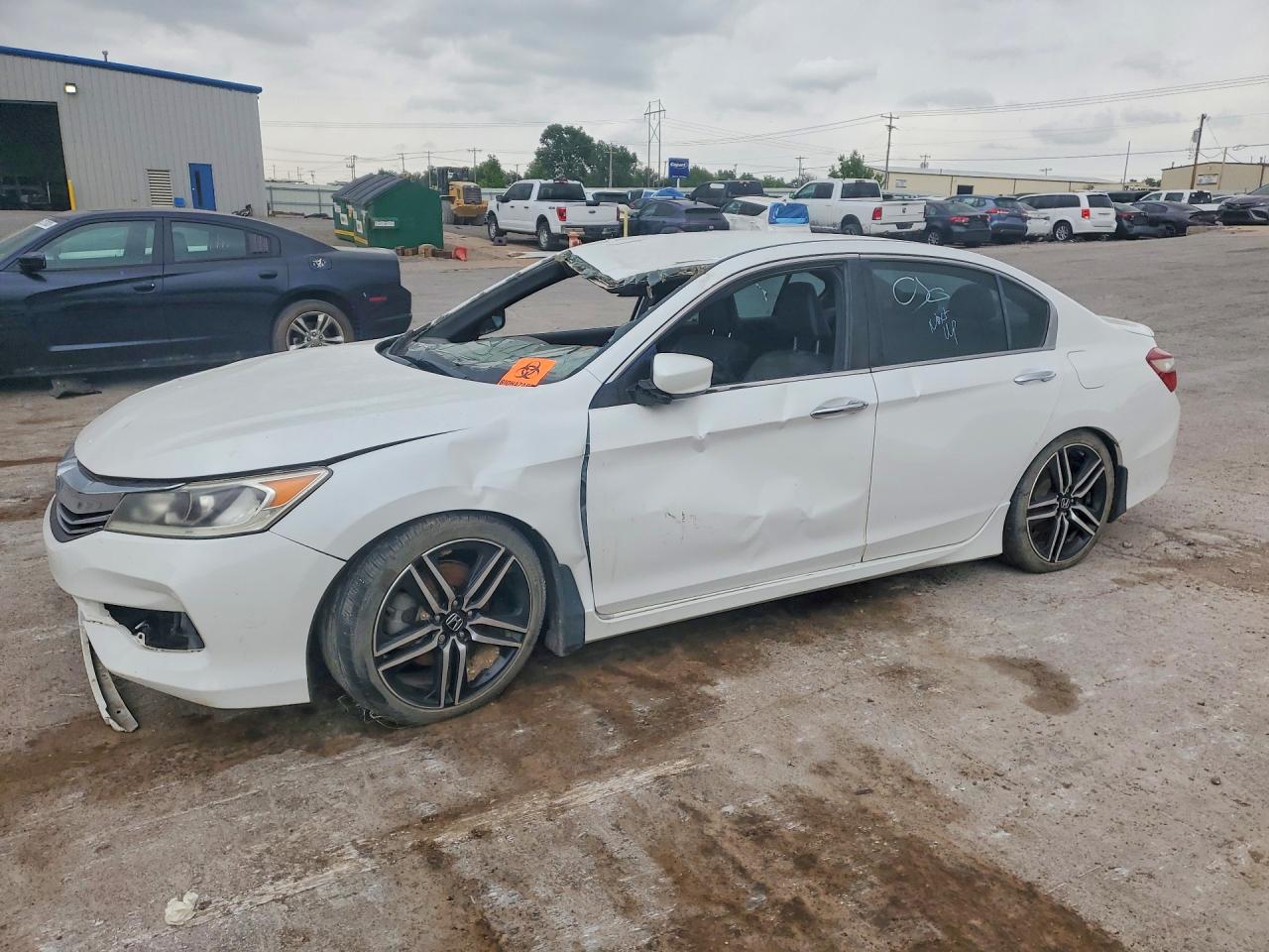 2016 Honda Accord Sport, VIN 1HGCR2F58GA128087 — Крыша