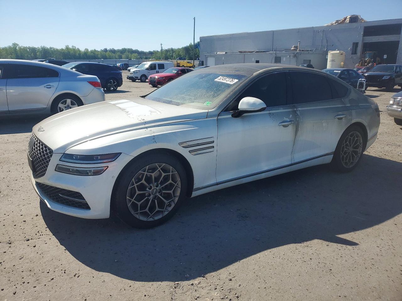 2021 Genesis G80 2.5T, VIN KMTGB4SC2MU046128 — All over
