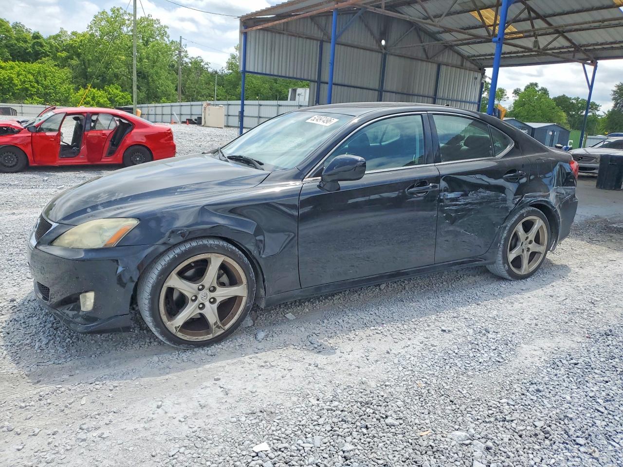 2007 Lexus IS 250, VIN JTHBK262672049532 — Опрокидывание