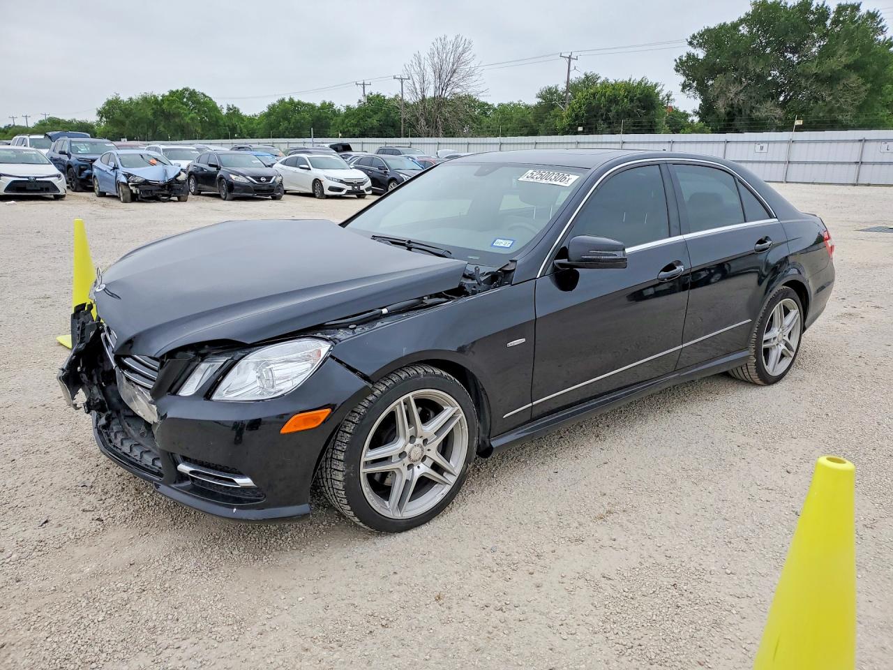 2012 Mercedes-Benz E 350 Sport, VIN WDDHF8JB1CA607089 — Front end