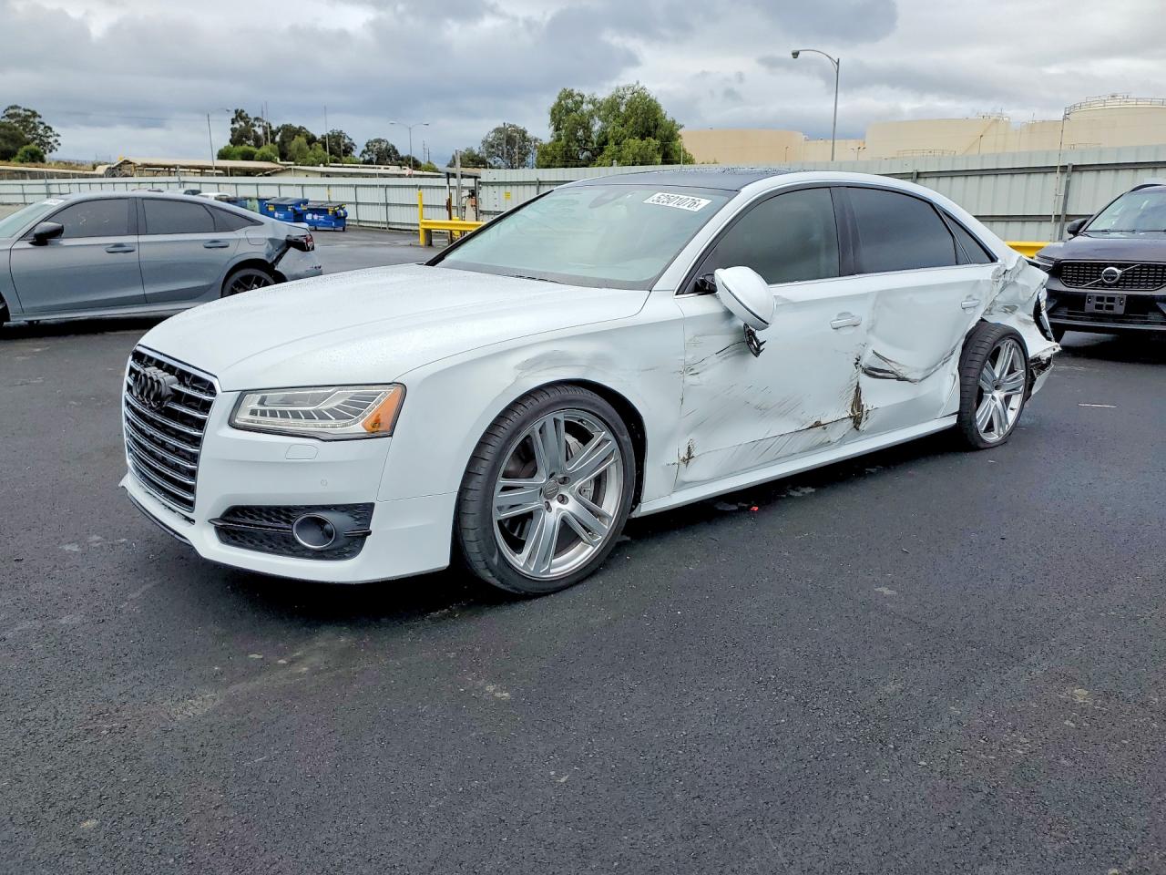 2016 Audi A8 Sport, VIN WAU43AFD9GN011940 — Side