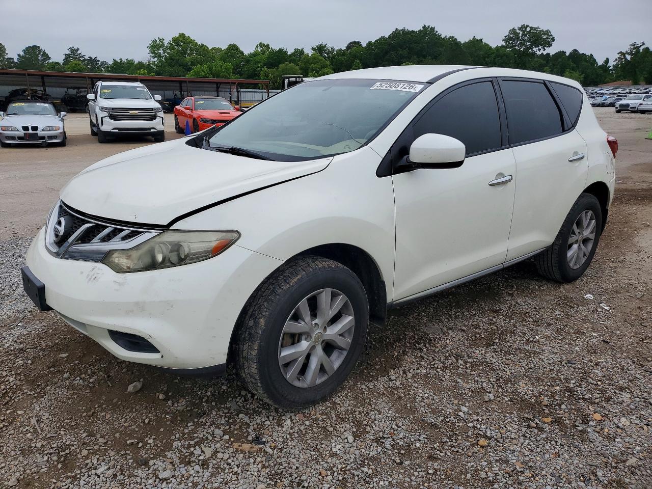 2011 Nissan Murano S, VIN JN8AZ1MU5BW067291 — Front end
