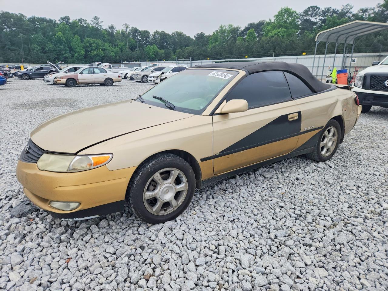 2003 Toyota Solara SLE, VIN 2T1FF28P83C606579 — Rear end