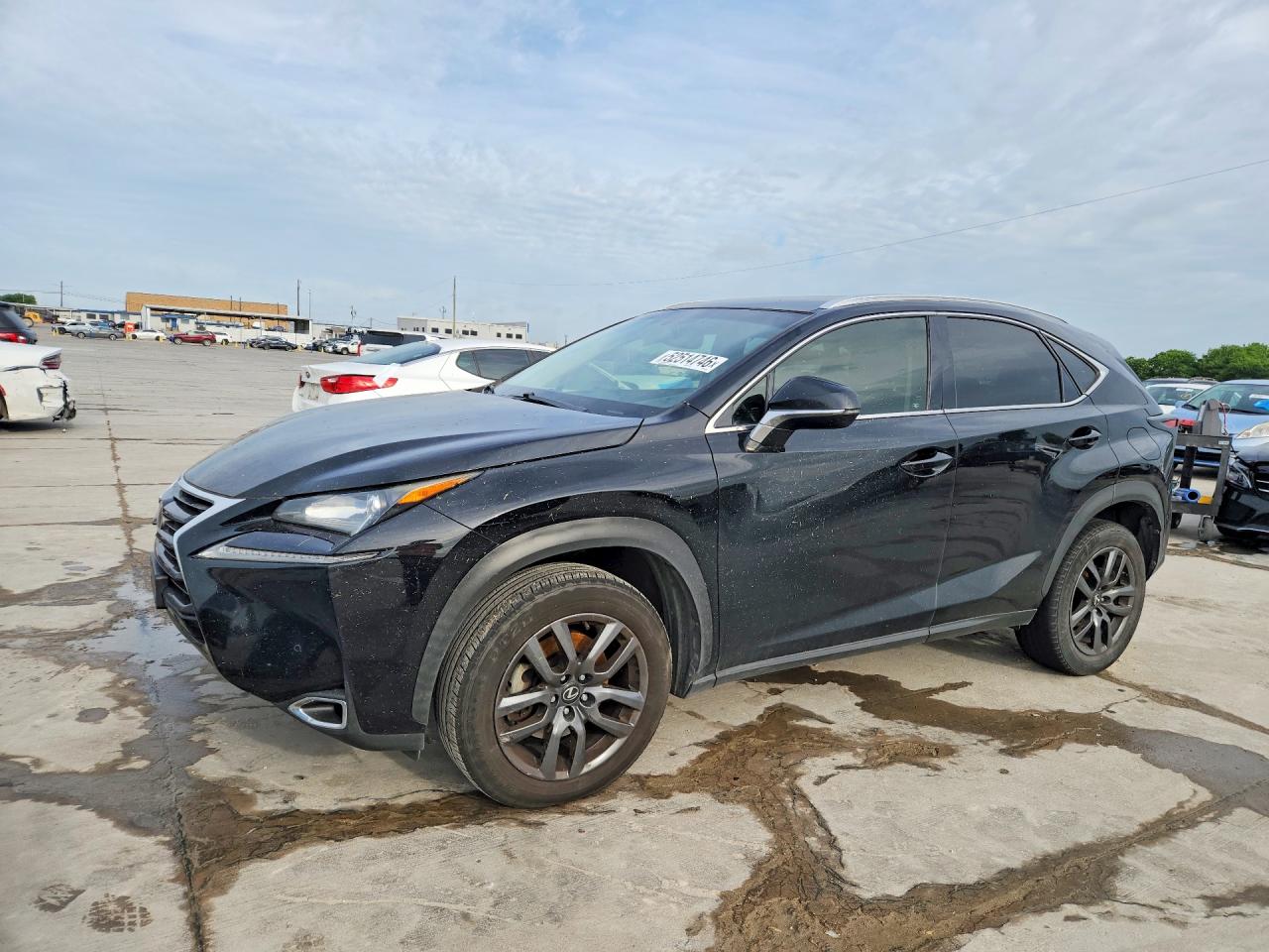 2016 Lexus NX F Sport, VIN JTJYARBZXG2045488 — Side
