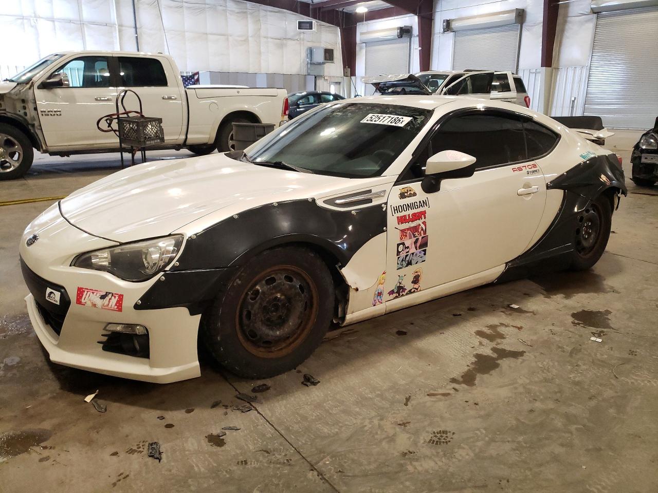 2014 Subaru BRZ Limited, VIN JF1ZCAC10E9602740 — Rear end