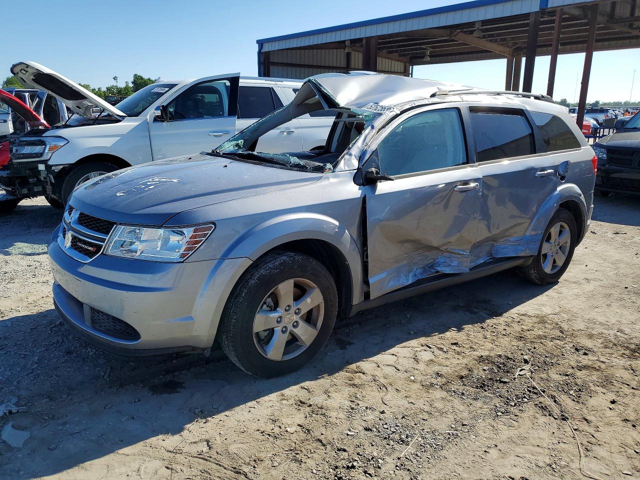 2017 Dodge Journey SE, VIN 3C4PDCAB0HT503773 — Опрокидывание