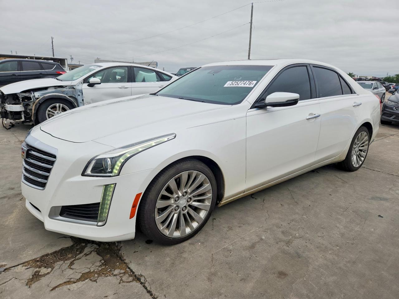 2017 Cadillac CTS Luxury RWD, VIN 1G6AR5SX2H0205576 — Hail